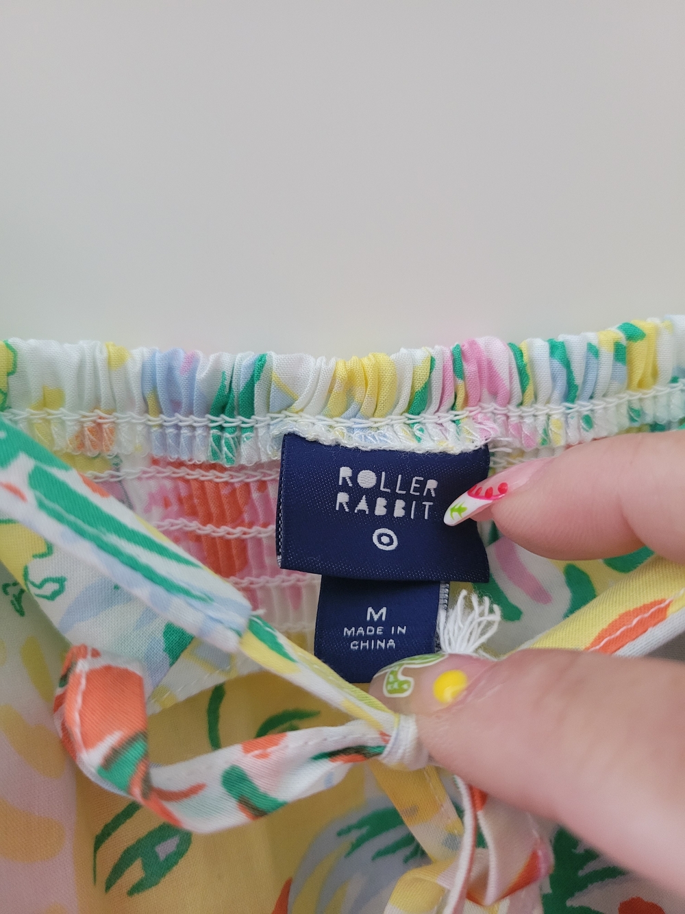 Roller Rabbit Tropical Print Sundress — Multicolor - Picture 3 of 5